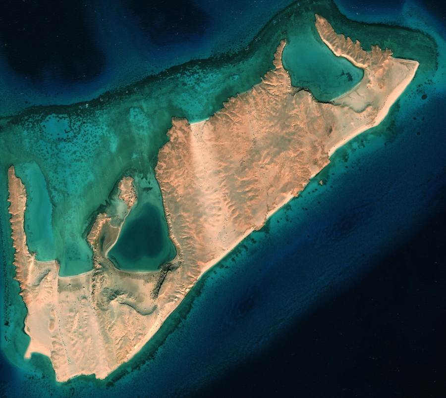 Sindalah satellite image captured 21 Nov 2017